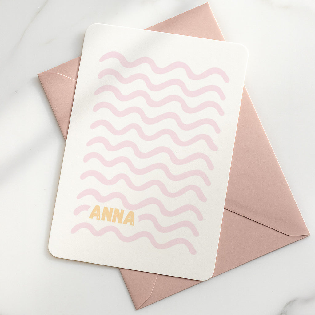 Geboortekaartje voor meisje