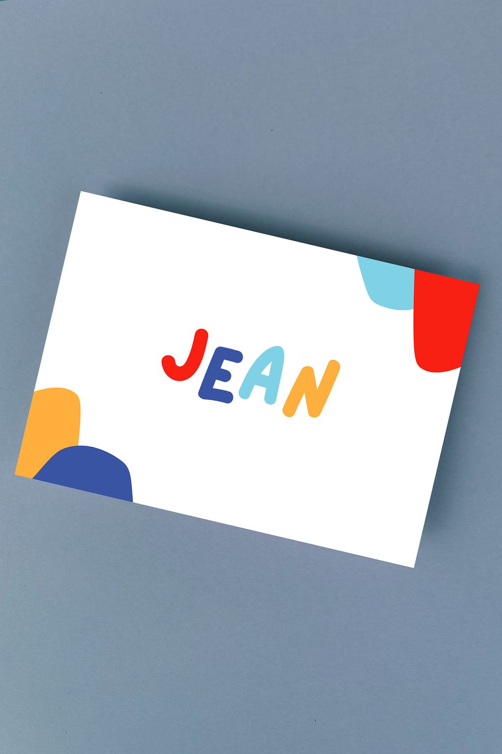 Zelf geboortekaartje maken template