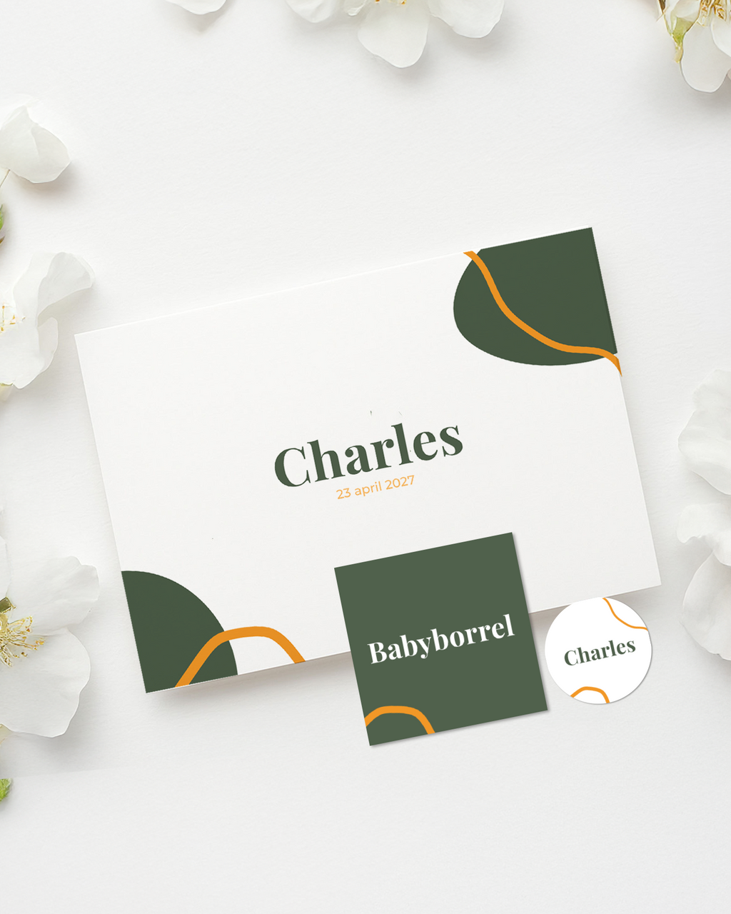 Geboortekaartje  Canva  bundel – Charles