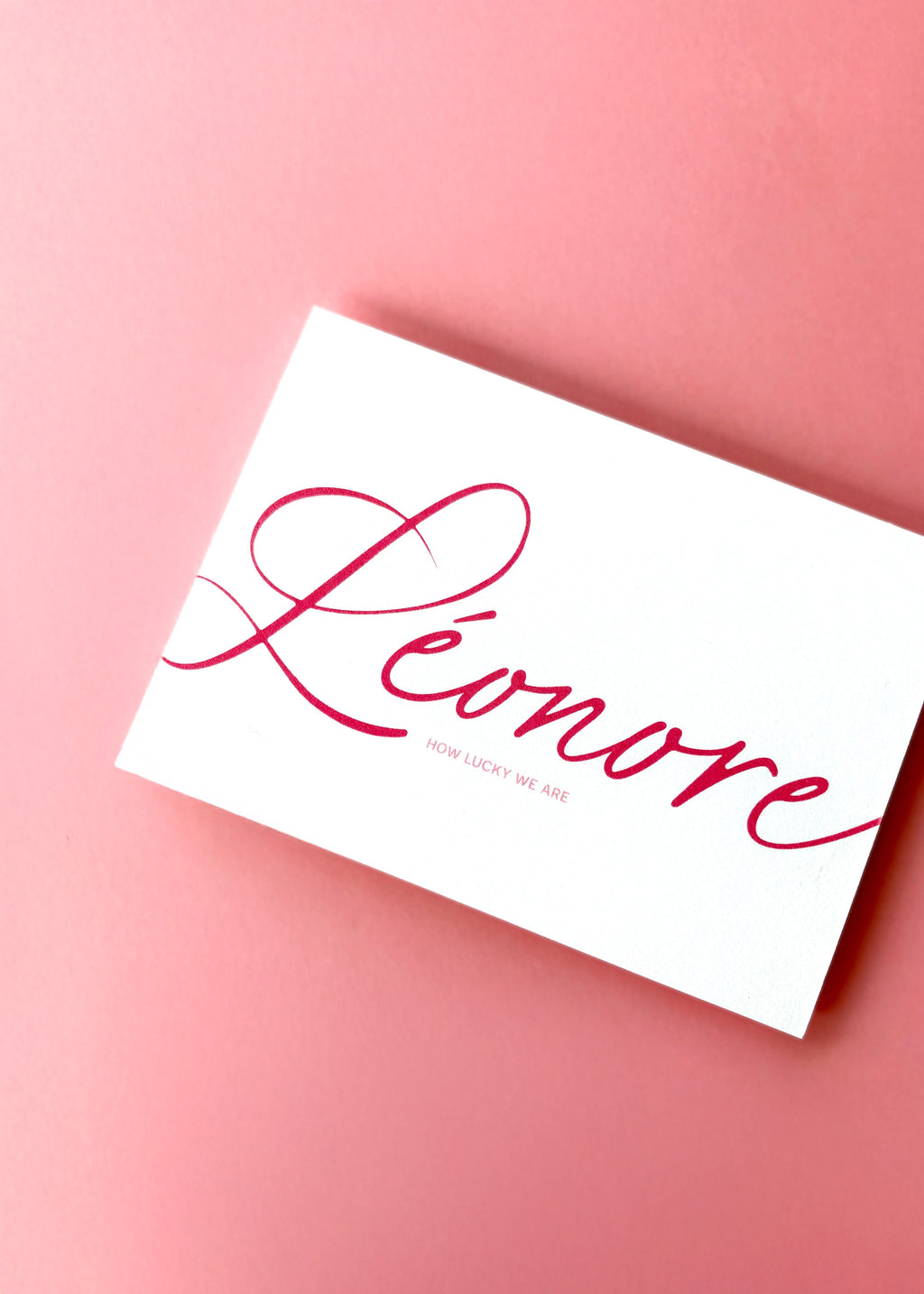 Geboortekaartje op maat