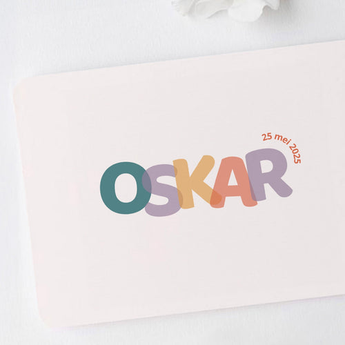 Geboortekaartje Oskar