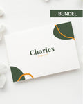 Canva geboortekaart bundel  – Charles