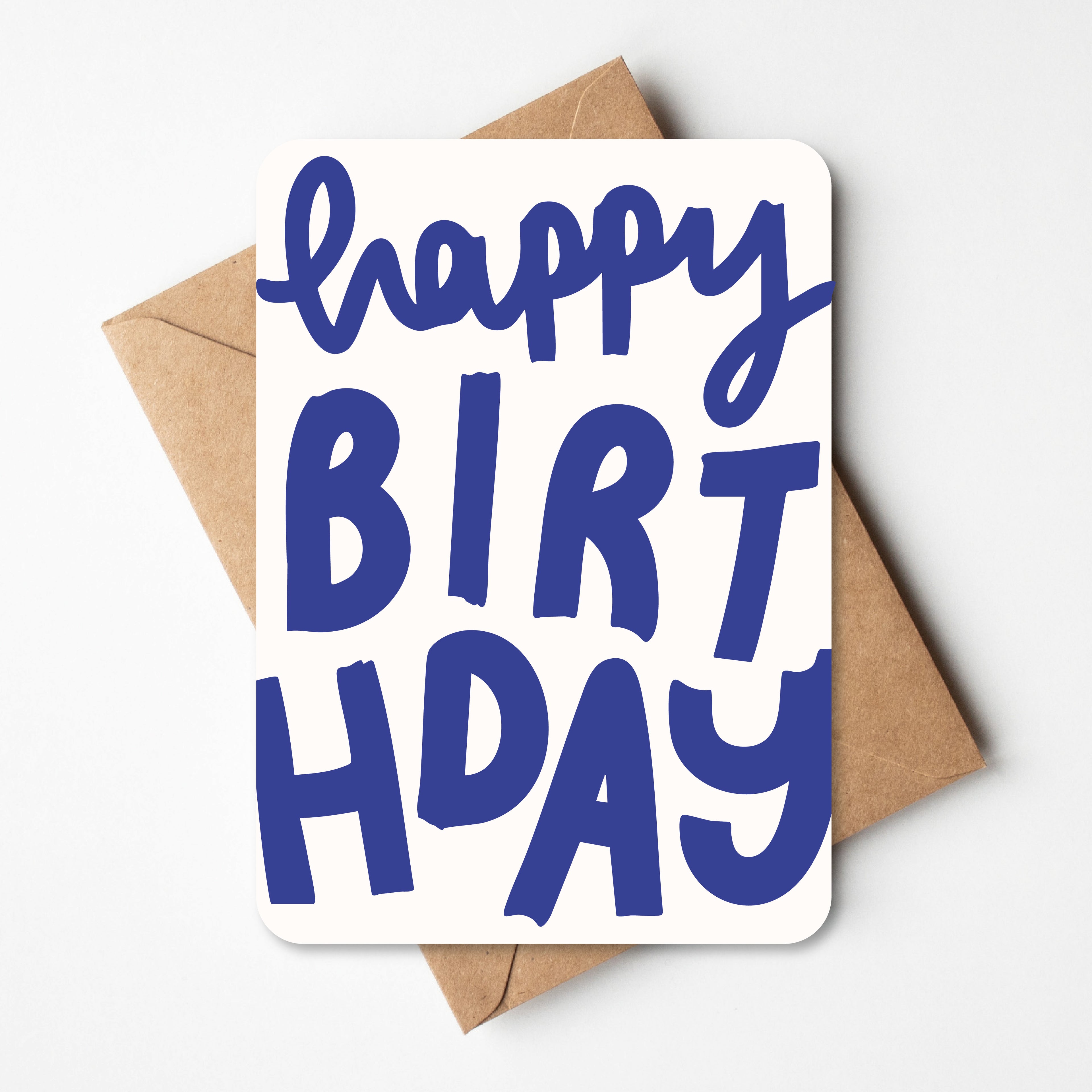 Verjaardagskaartje - Tekst HBD