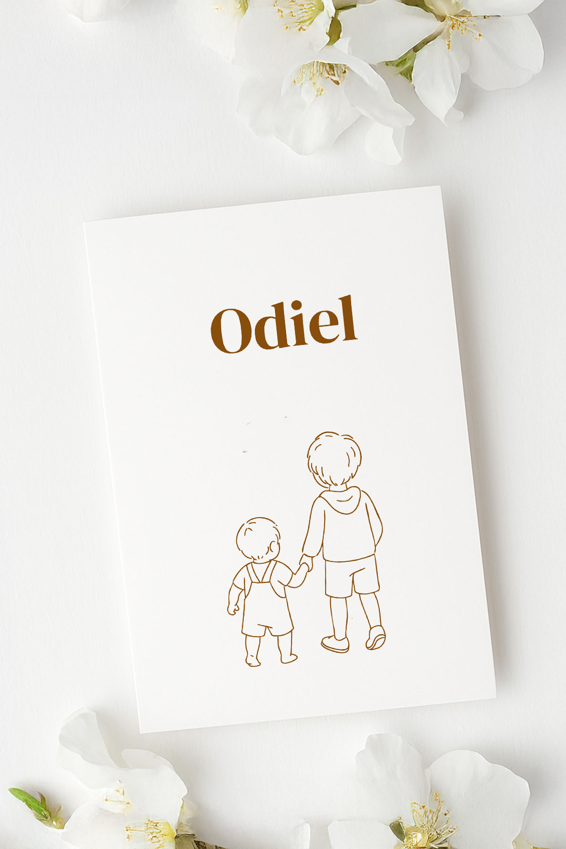 Geboortekaartje Canva template - Odiel