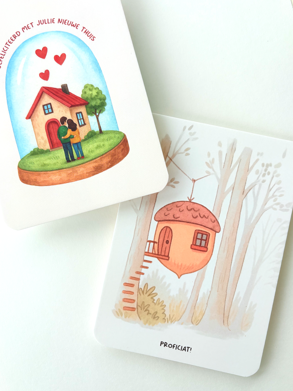 Nieuwe woning - eikel