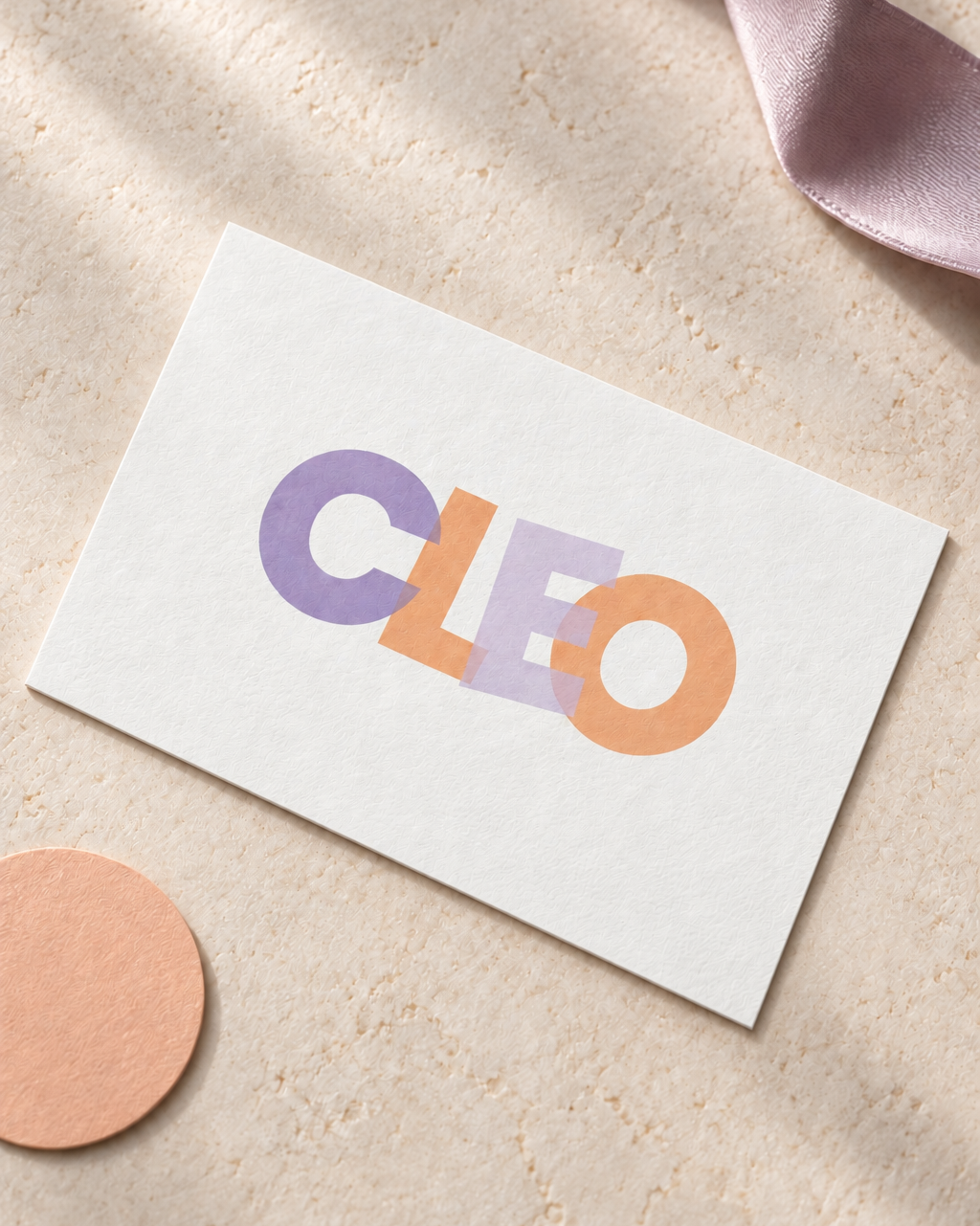 Geboortekaartje sjabloon 'Cleo'