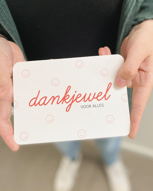 Dankjewel | dankjewel voor alles