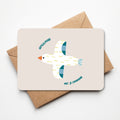 Kaartje communie - Vogel