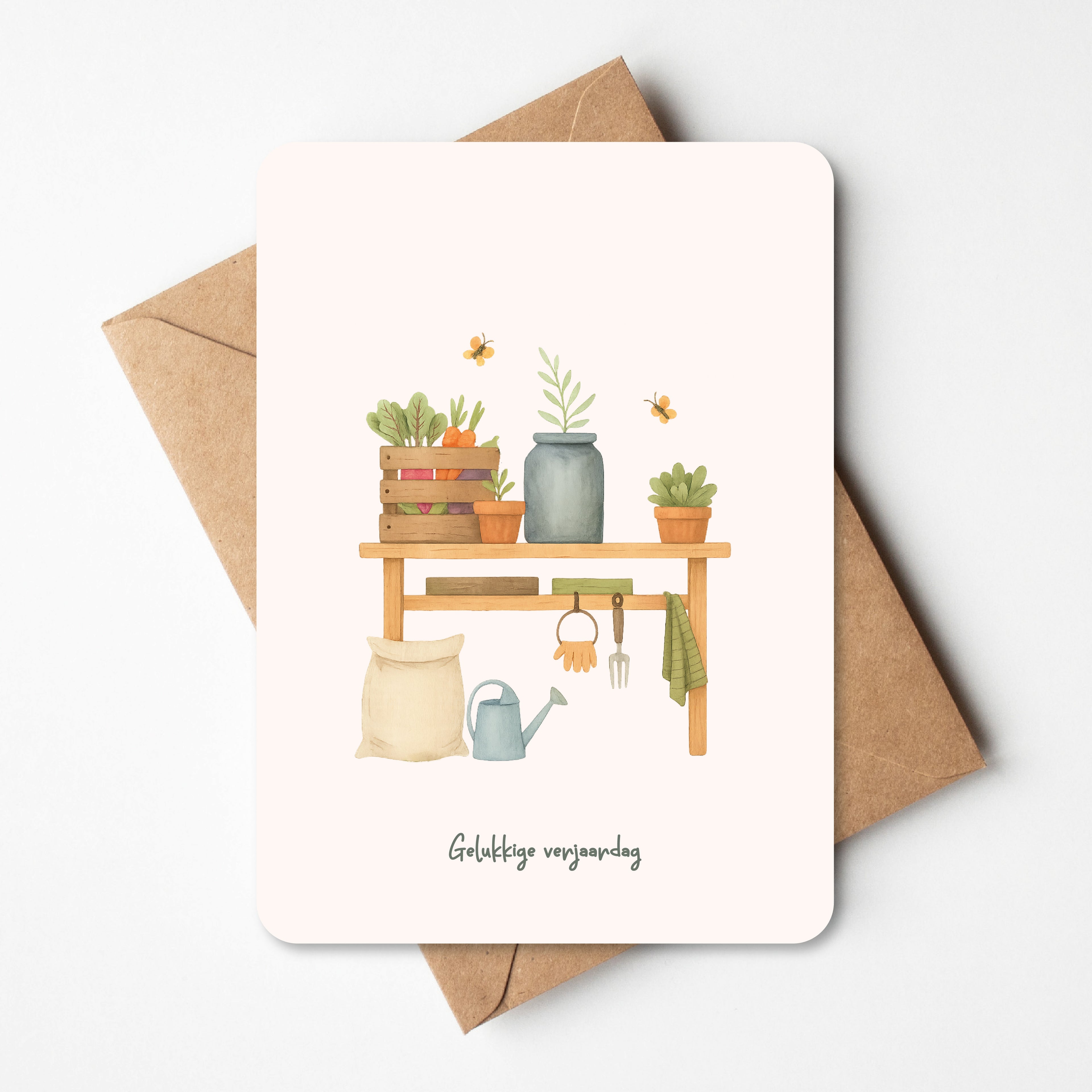 Verjaardagskaartje vrouw