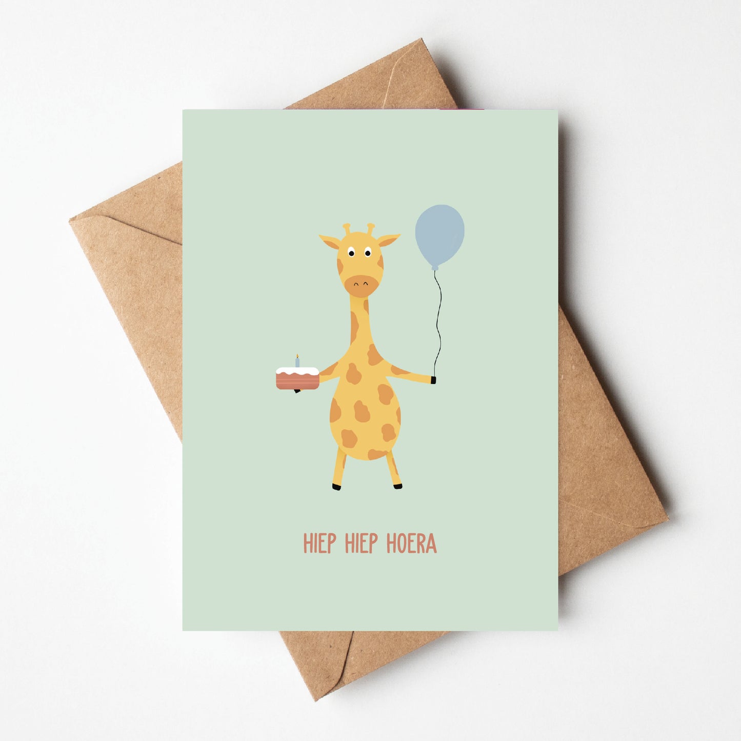 Wenskaart | Giraf
